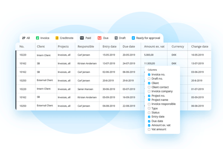 Easy online Invoicing