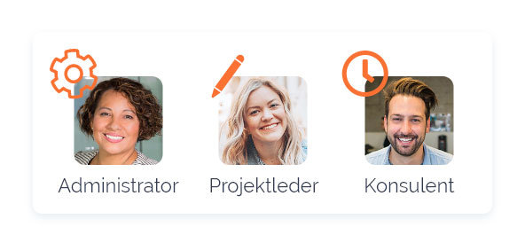 Rollestyringssystem i eazyproject