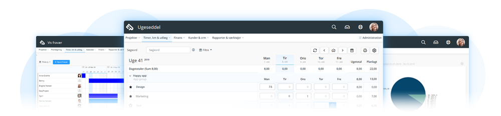 Time Tracking Absences and Dashboard