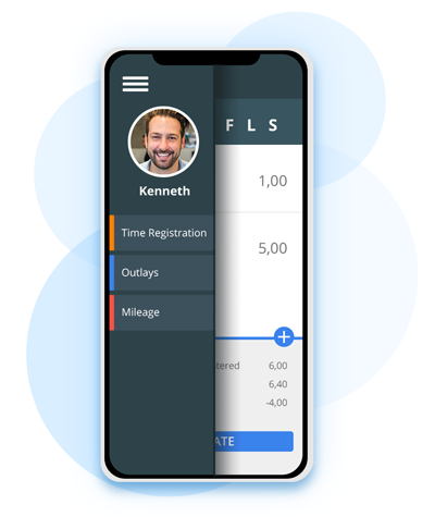 Timeregistrerings App til timeforbrug
